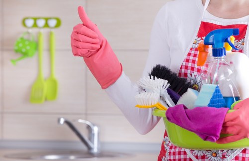 Professional mattress deep cleaning in a central London home