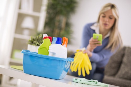 Commercial after builders cleaning for a Marylebone office or shop