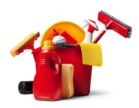 Professional cleaning of shared stairs and landing areas
